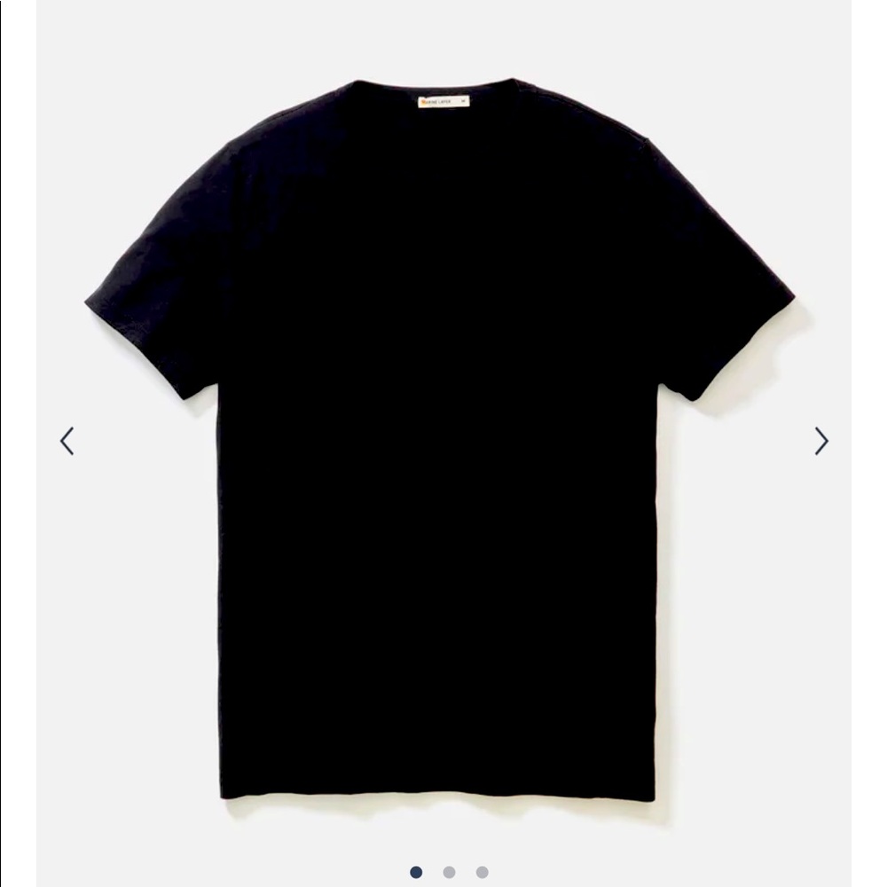 Marine Layer Signature Men Crew Black Sz M NWT